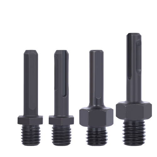 Cross-border electric wrench conversion head M14-M16 round handle triangular handle adapter angle grinder connection conversion rod