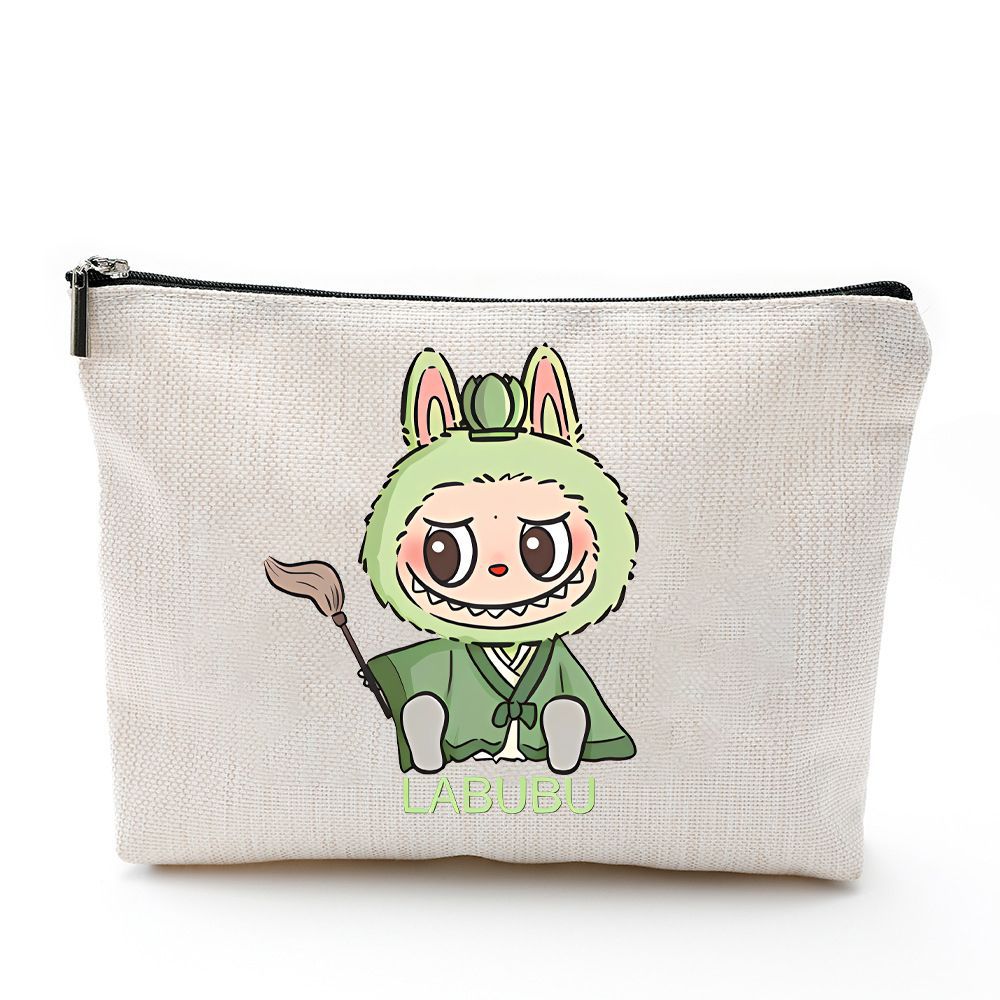 Patrón de animación de dibujos animados doble cara impresión bolsa de almacenamiento venta cruzada spot directo tamaño de patrón ajustable
