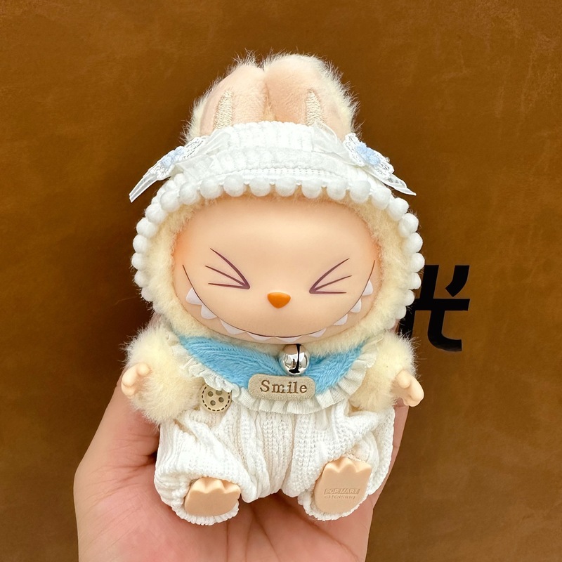 ソースメーカー卸売ラブブ人形服 17 センチメートルラブブブラインドボックスペンダント第一世代と第二世代のビニールぬいぐるみ|undefined