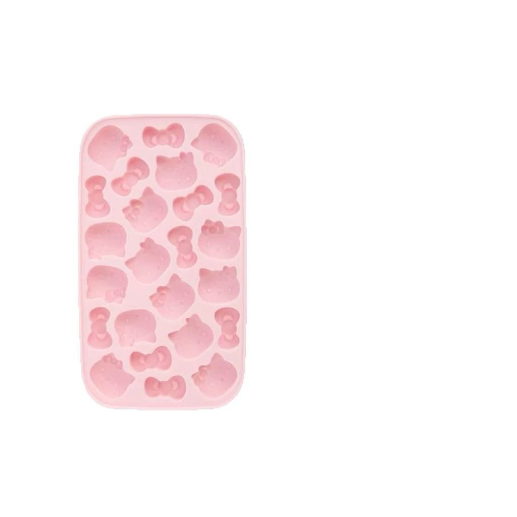 Учебная кухонная игрушка Котик мультфильм Еда Гараж Silicone Press Лед Корона Держатель Формочка для хранения льда в доме холодильник - сделано ледяной контейнер
