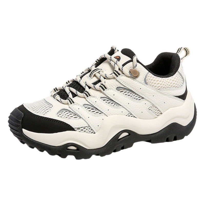 Crepe Mountaineering Outdoor Hiking Versatile Casual Shoes Trendy Shoes Sports Non-Slip Wear-Resistant Breathable New Style for Men and Women