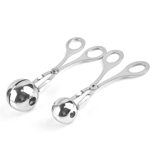 Wholesale meatball clip stainless steel 304 meatball clip fish and shrimp ball beef ball maker round ball scoop