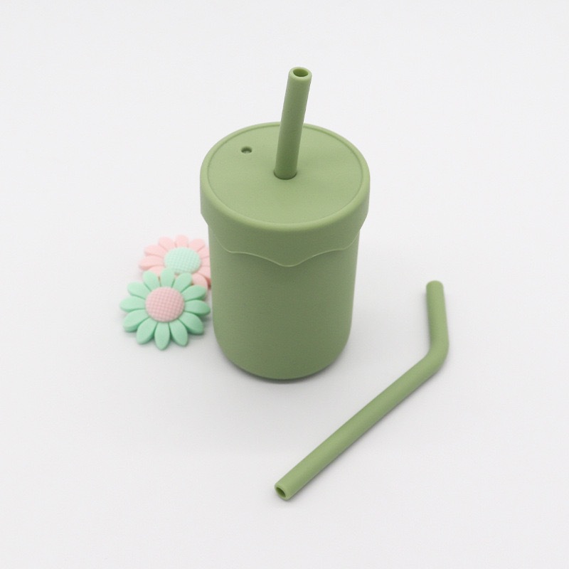 올리브 그린 컵