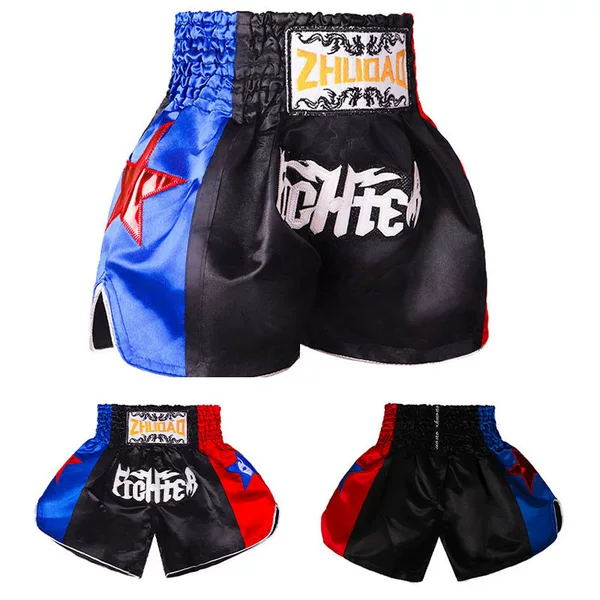 Thai Boxing Shorts Free Fight Pants Adult Men's and Women's Clothing Fighting Sanda Clothing Training Clothing Mma Children's Boxing Pants