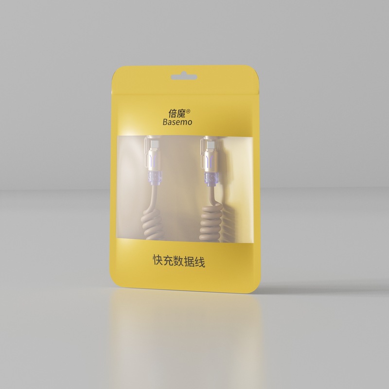 【实力品牌】240W四合一车载弹簧数据线适用华为typec苹果超快充|undefined