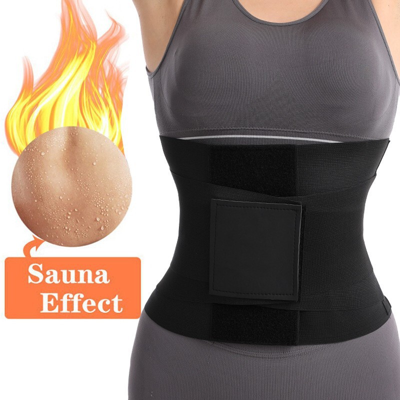 Cross-border New Waist Trainer Plastic Belt Sports Binding Belt Women's Belt Elastic Tight Belly Belt