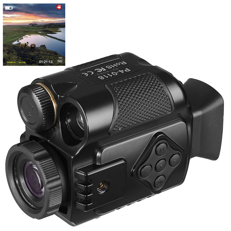 P4-0118 новая мини-цифровая инфракрасная Спортивная камера ночного видения высокой четкости телескоп ночного видения