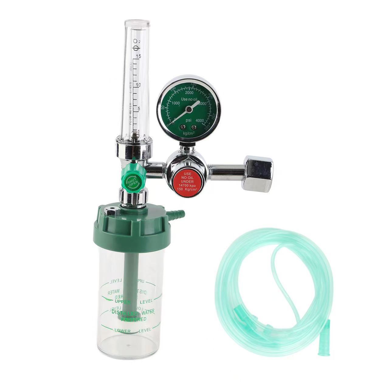 跨境电商氧气吸入器氧气瓶调节器氧气表医用氧气压力表吸氧器