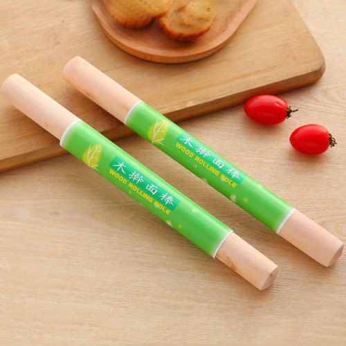 Household rolling pin wholesale solid wood rolling pin food grade wooden rolling pin solid roller flour stick