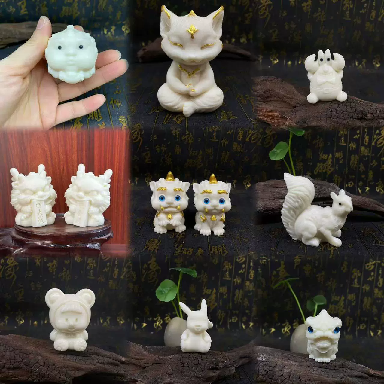 Фрукты из слоновой кости