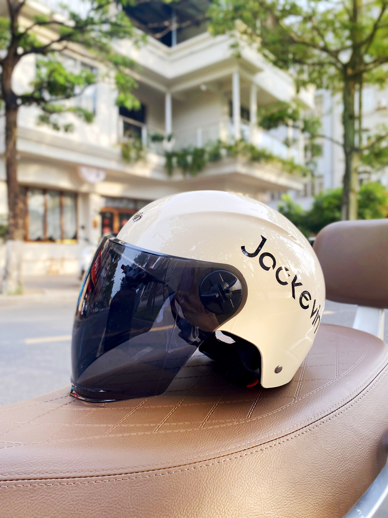 Electric Vehicle Summer Sunscreen Half Helmet - Universal