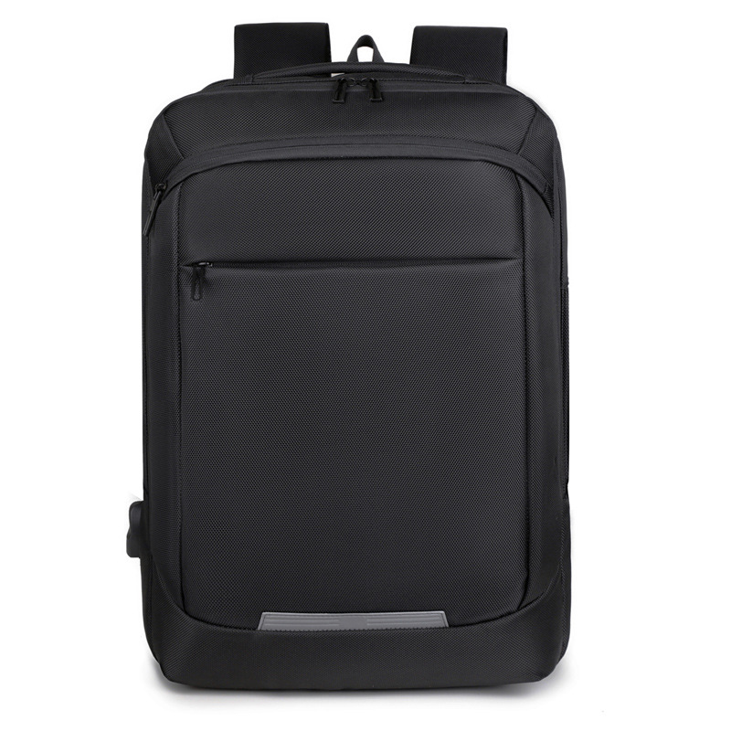 La nueva mochila para computadora se puede imprimir con logotipo, mochila de viaje, mochila de negocios de varios compartimentos para viajeros simples