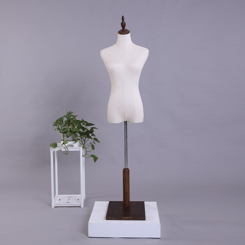 Estilo coreano tienda de ropa modelo apoyos ventana femenina soporte de exhibición mesa de maniquí modelo de ropa de mujer estante antiguo modelo de vestido de boda
