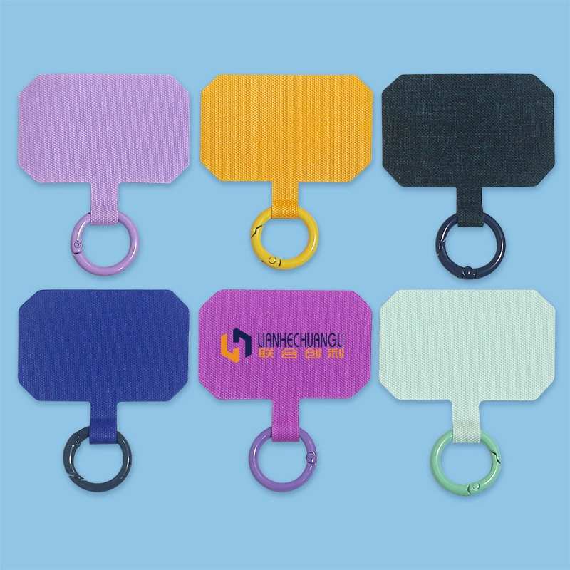 Мобильный телефон ремешок противопотерянный прокладка скошенный анти-потерянный ремешок металлический кольцо пряжка спинки нейлон фиксированный соединитель