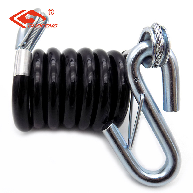 Suministro de RV cuerda de seguridad caucho resorte cuerda de remolque de estilo europeo RV auxiliar cable de tracción