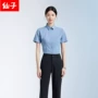 修身女士新款短袖衬衫