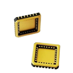 SMD ceramic package base base PKG crystal oscillator resistance crystal resonator black ceramic base