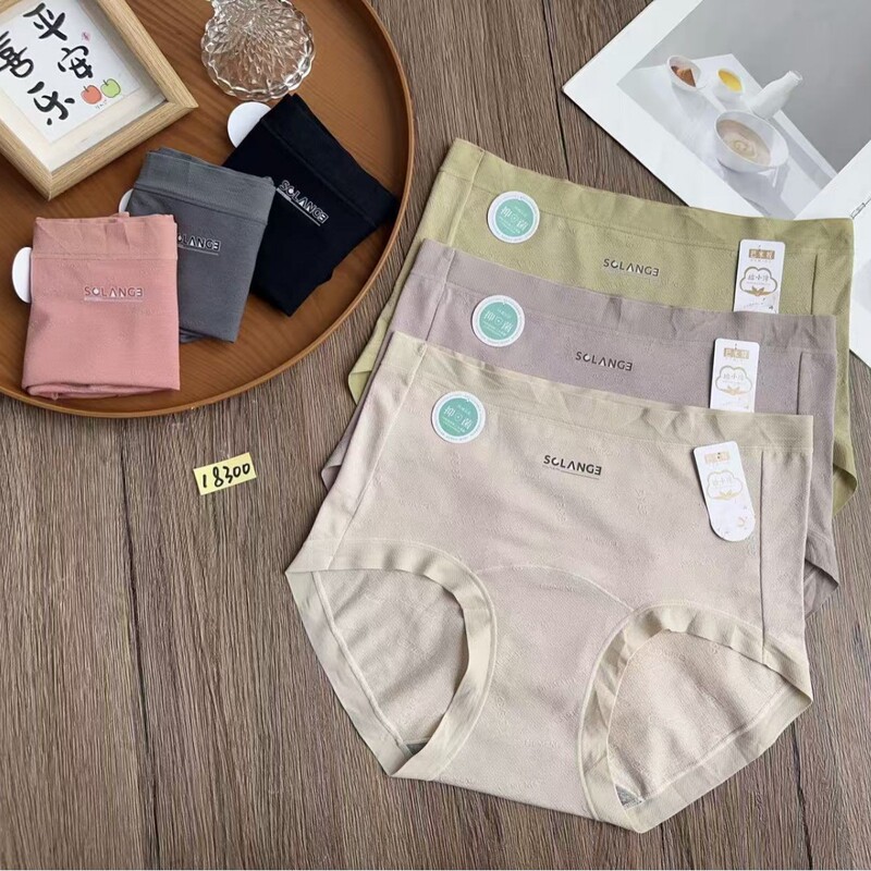 18300 Special Price High-Waisted 50-Count Rc Cotton Simple, Comfortable, and Stylish Women's Briefs Available