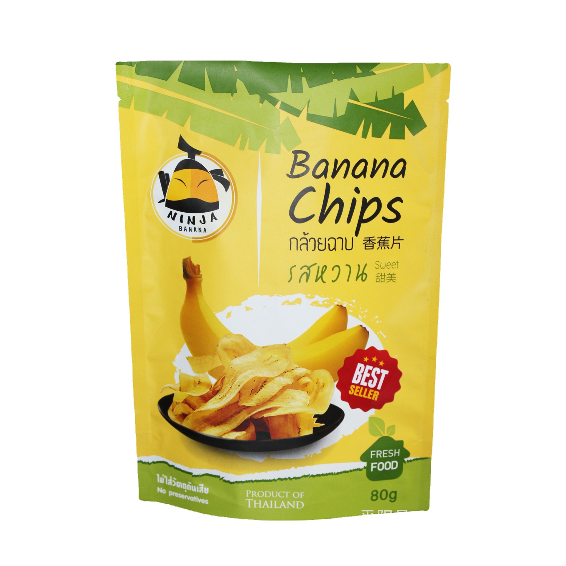 食品薯片充气CHIP自立袋香蕉片水果干草莓酱镀铝塑料包装袋子批发