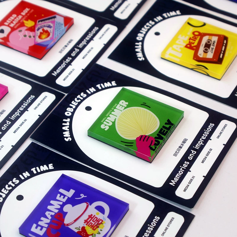 Акриловый магнит на холодильник на заказ, мягкая магнитная магнитная магнитная наклейка на холодильник, индивидуальный культурный и креативный креативный клей, магнит на холодильник по индивидуальному заказу