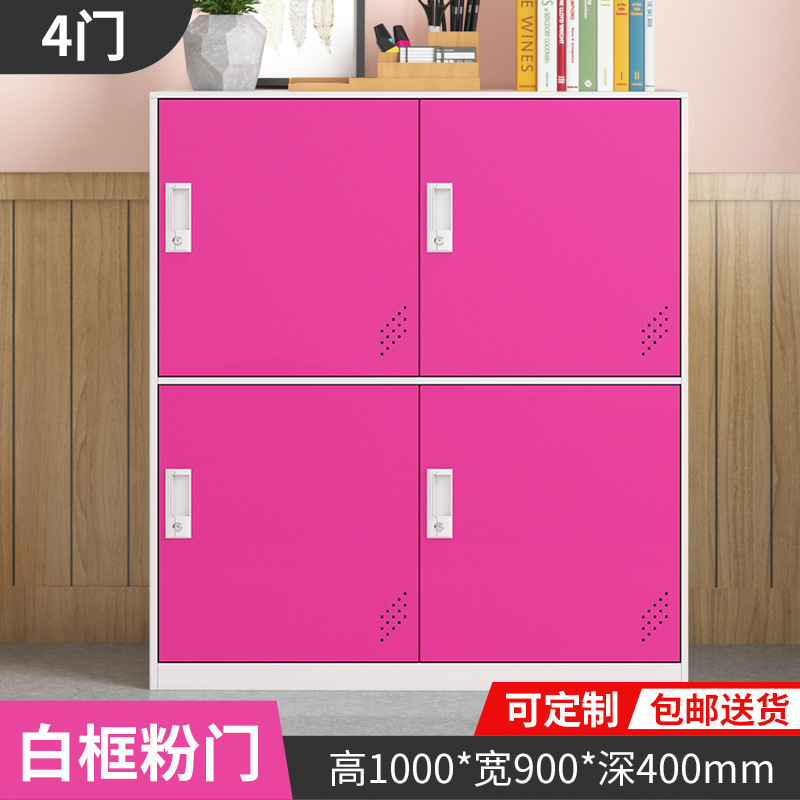 armario de color armario de almacenamiento de personal con bloqueo armario de almacenamiento de bolsas escolares estudiantes armario de zapatos armario de balcón armario pequeño armario de hierro
