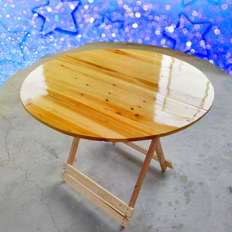 無垢材折りたたみテーブルポータブルダイニングテーブル家庭用シンプルな小さなテーブル屋外夜食屋台レンタル学習テーブルSS|undefined