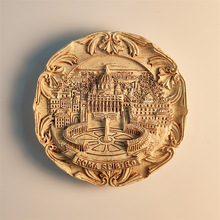 意大利罗马梵蒂冈复古做旧地标建筑旅游纪念磁力冰箱贴收藏伴手礼