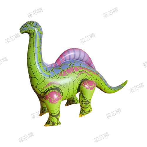 Amazon Cross-border Inflatable Dinosaurs Jurassic Triceratops Tyrannosaurus Rex Velociraptor Inflatable Toys 