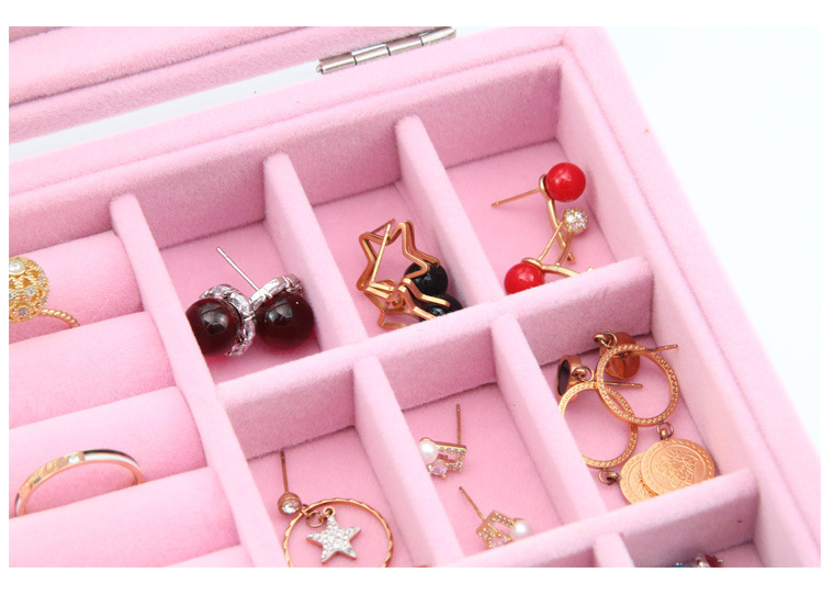 240g Weight Jewelry Boxes Classification 1 Piece Quantity Holiday Occasion Solid Color Pattern Simple Style Style Wholesale Jewelry Simple Style Solid Color Cloth Jewelry Boxes