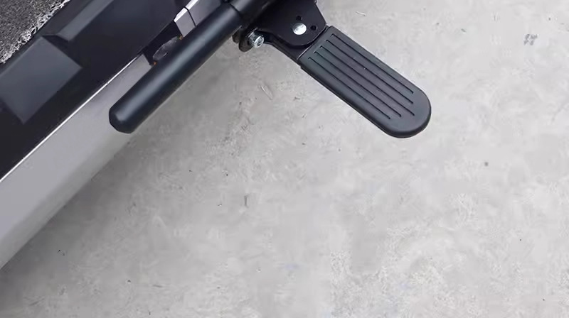 Widened Anti-Slip Motorcycle Modification Accessories Folding Foot Pedal for Electric Scooters, No Drilling Required