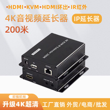 HDMI���L��4K��ҕ�lKVM���L��200�׾W��IR�t�⼴�弴�@IP�^���Q�C