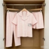 4634# Pink K Cat [Yunduo Cotton Three-piece Set]