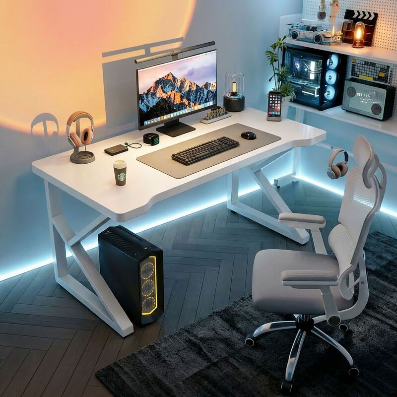 Carefully Selected Computer Desks, Home Gaming Desk and Chair Sets, Simple Girls' Bedroom Internet Celebrity Gaming Desks, Desktop Office Desks Carefully Selected Computer Desks, Home Gaming Desk and Chair Sets, Simple Girls' Bedroom Internet Celebrity Gaming Desks, Desktop Office Desks