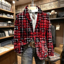 2025跨境新款西装外套    男装外套平驳领西装（280g灯芯绒白色）