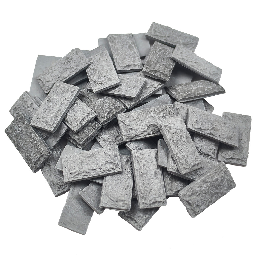 Temod Sand Table Architecture Miniature Simulation Cultural Stone Model Gypsum Mini Bricks Micro Landscape Wall Brick Surface