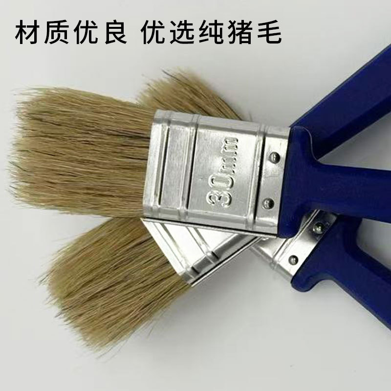 Pintura pura cerdas cerdas