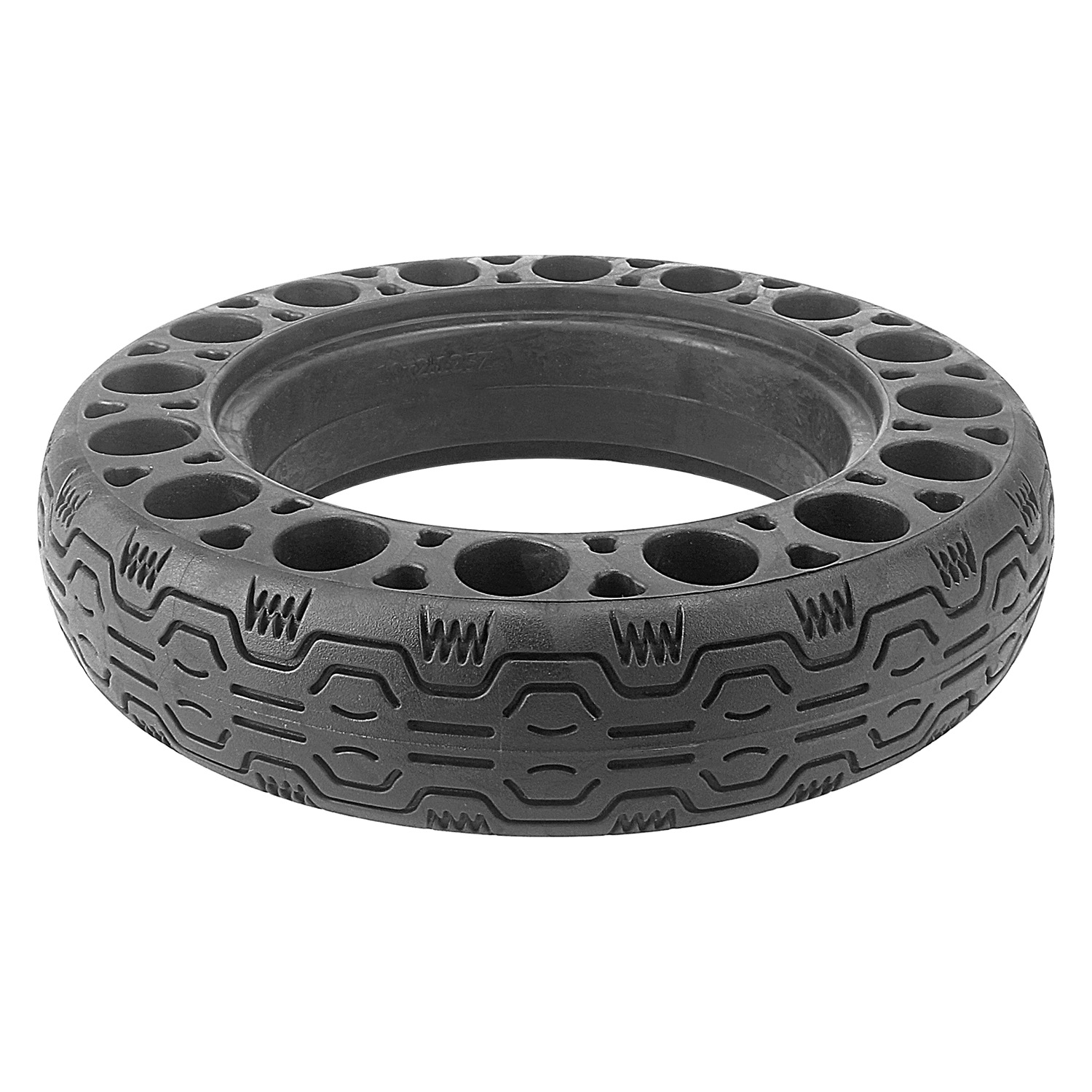 10*2.125镂空胎10寸电动滑板车实心胎防爆耐磨大孔免充气实心轮胎