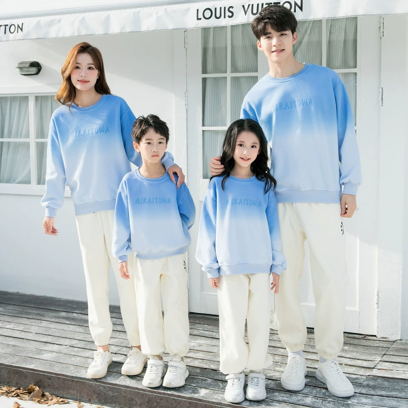 2024 осень и зима новая одежда для родителей и детей