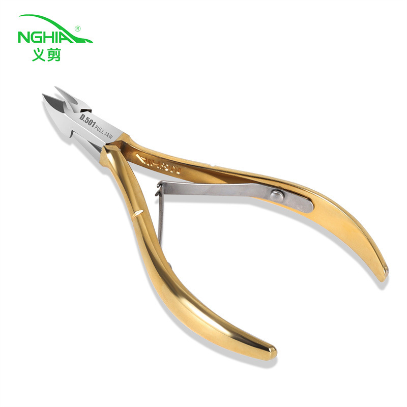 Productos genuinos tijeras Vietnam Yi D501 tijeras de piel muerta tijeras de pelar uñas herramienta de recorte de piel muerta alicates de piel muerta de acero inoxidable