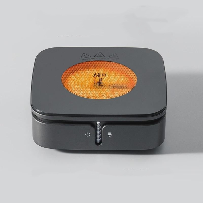 De Ming Tang Cat's Eye Second Generation Electric Ceramic Stove for Home Use, Mini Small Water Boiling and Tea Making Stove, Glass Green Tea Pot Electric Ceramic Stove