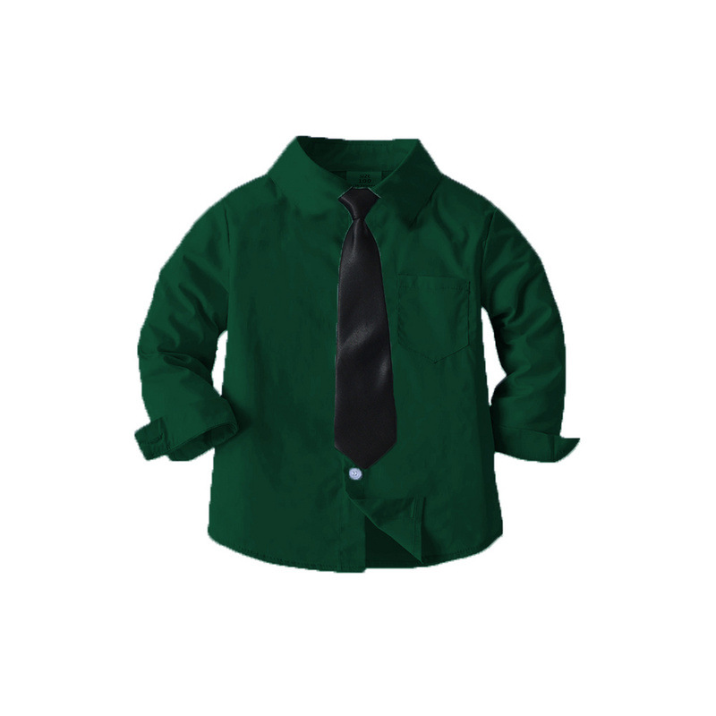 Verde con corbata