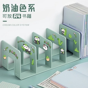Book Stand Reading Stand Book Clip Desk Bookshelf Desktop Fixed Book Storage Rack Book Divider
