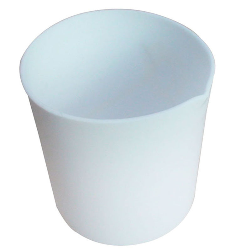 厂家聚四氟乙烯烧杯PTFE特氟龙500ml烧杯耐强酸自润性强