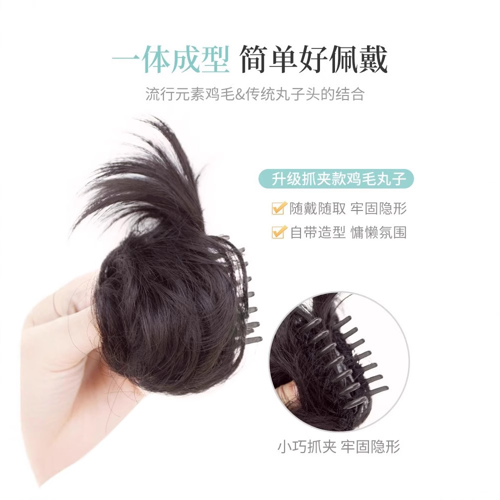 Cony Hair Claw Hair Bun Maker til voluminøse updos og hårtilbehør