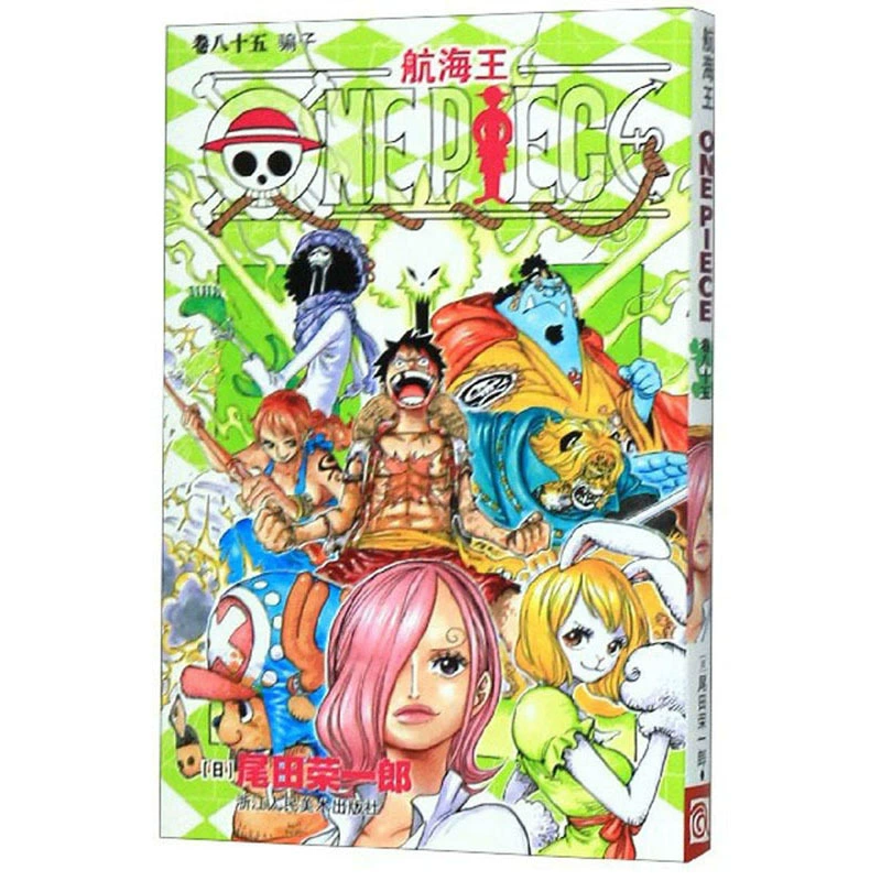 Подлинная манга-серия One Piece 1-108, аниме с горячей кровью, японский комикс, двумерная японская анимация