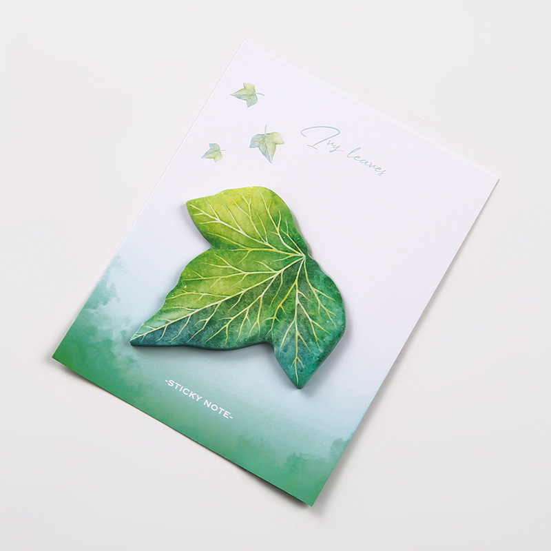 Hojas frescas recopilación de notas de hoja de simulación de notas de hoja N veces pequeñas notas de mensaje frescas etiquetas