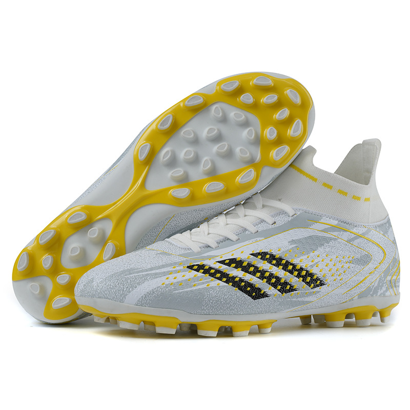 Nuevos zapatos de fútbol hombres y mujeres de clavos largos zapatos de entrenamiento antideslizantes juveniles zapatos de fútbol