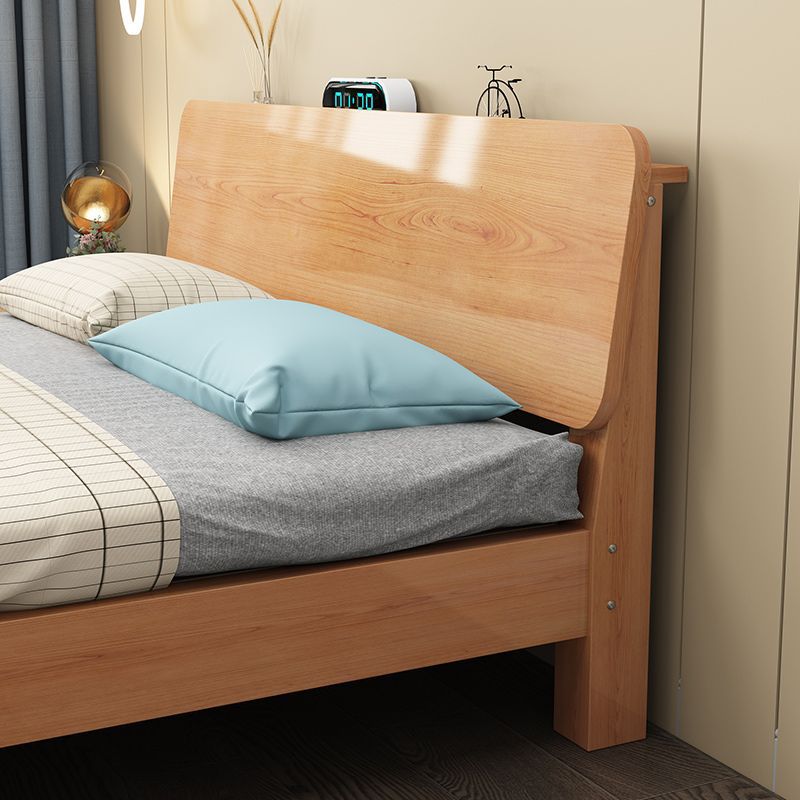 Solid Beech Wood Bed Frame Japanese Style Simple 1518 Frame Board Headboard Solid mm Frame Bed Board Headboard