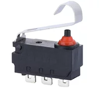 Мини аквапереливной travel выключатель 3 pins с ручкой, сенсорное касание IP67 normally open, normally closed micro switch