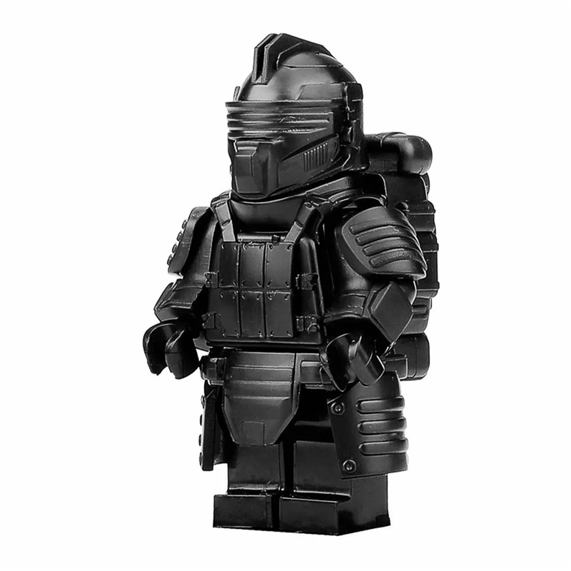 Cross-border wholesale subway escape level 7 set Xuanyuan Black Hawk mech compatible with LEGO boys' educational building blocks minifigures